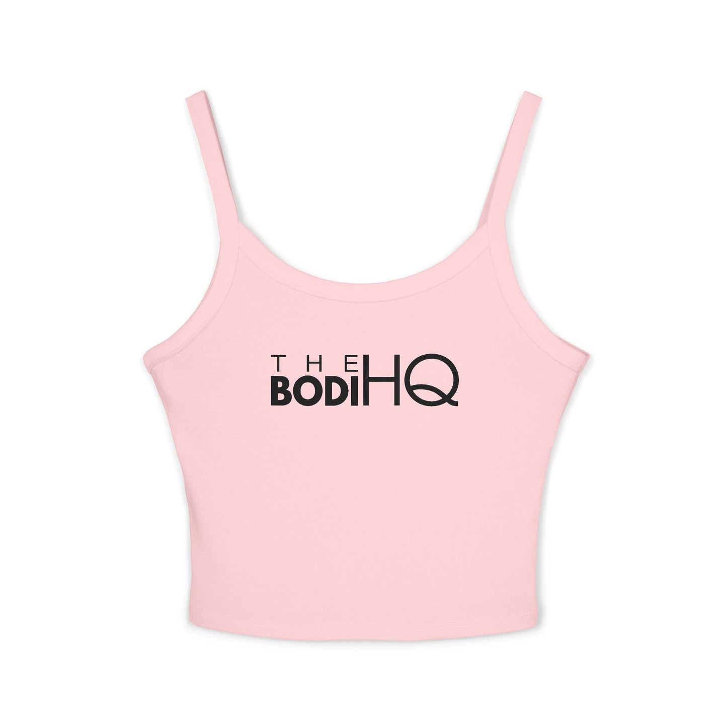 The BodiHQ Tank Top — Women's Fitness Crop Spaghetti Strap Tank