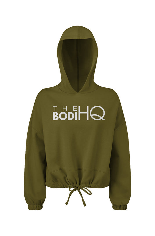 Bodi Beauties Cropped Oversize Hooded Sweatshirt