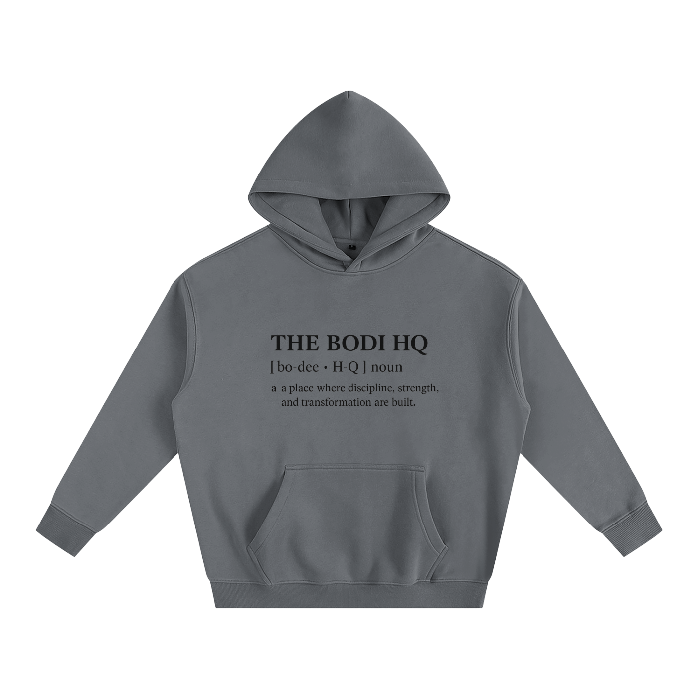 Bodi Noun Oversize Fleeced Hoodie