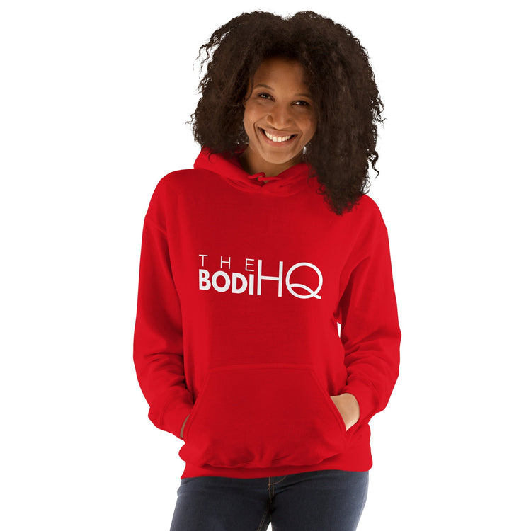 Bodi HQ red hoodie - Fall Essentials collection