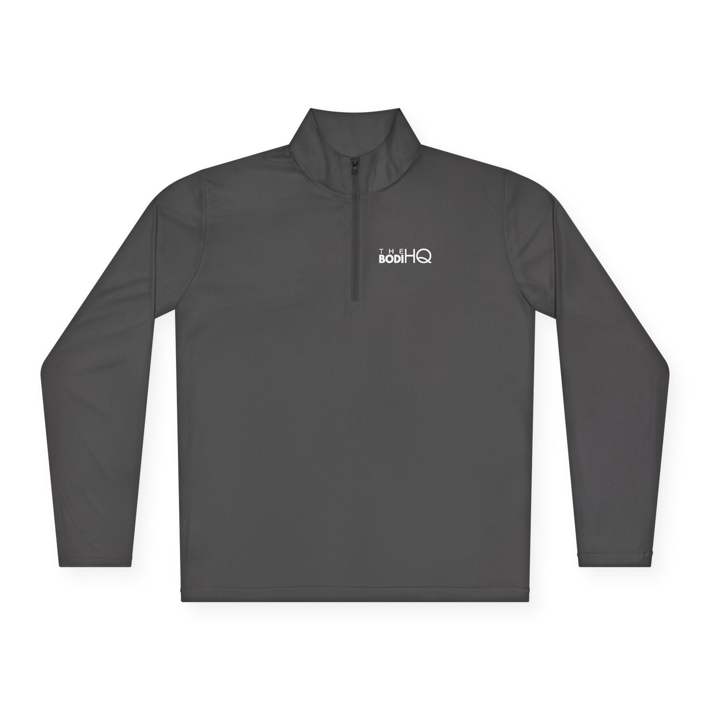 Quarter-Zip Pullover — "BODI Beauties" Embroidered Athletic Pullover
