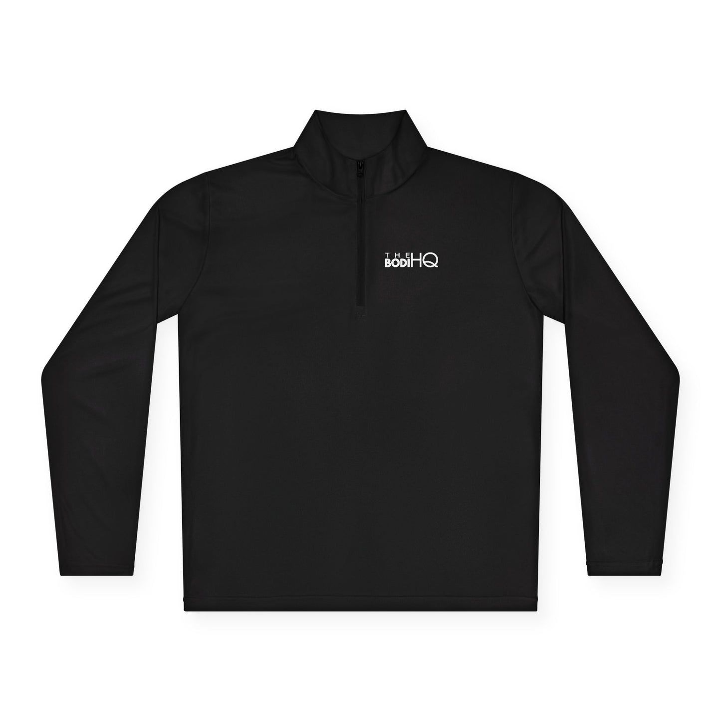 Quarter-Zip Pullover — "BODI Beauties" Embroidered Athletic Pullover