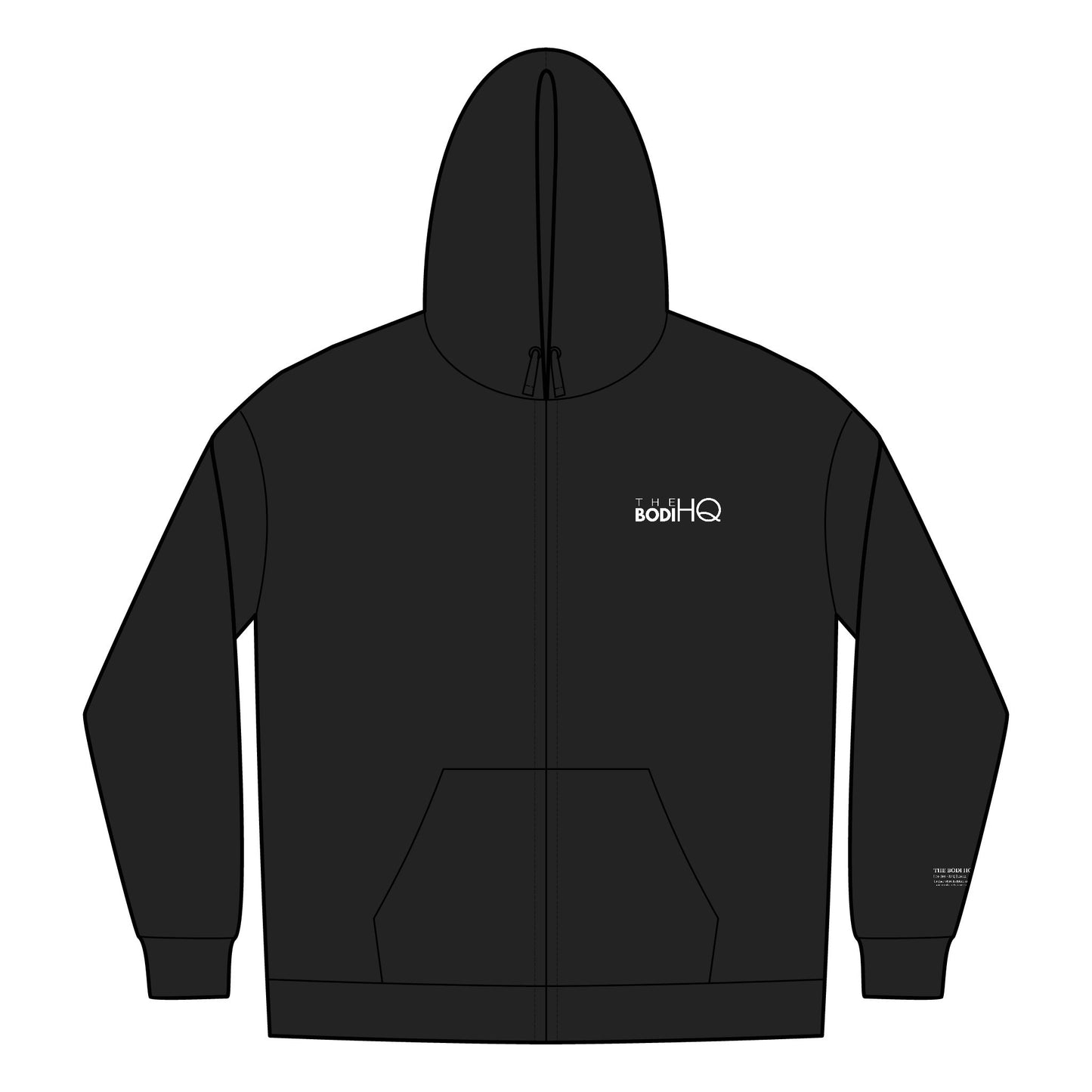 District® Unisex Jersey Full-Zip Hoodie