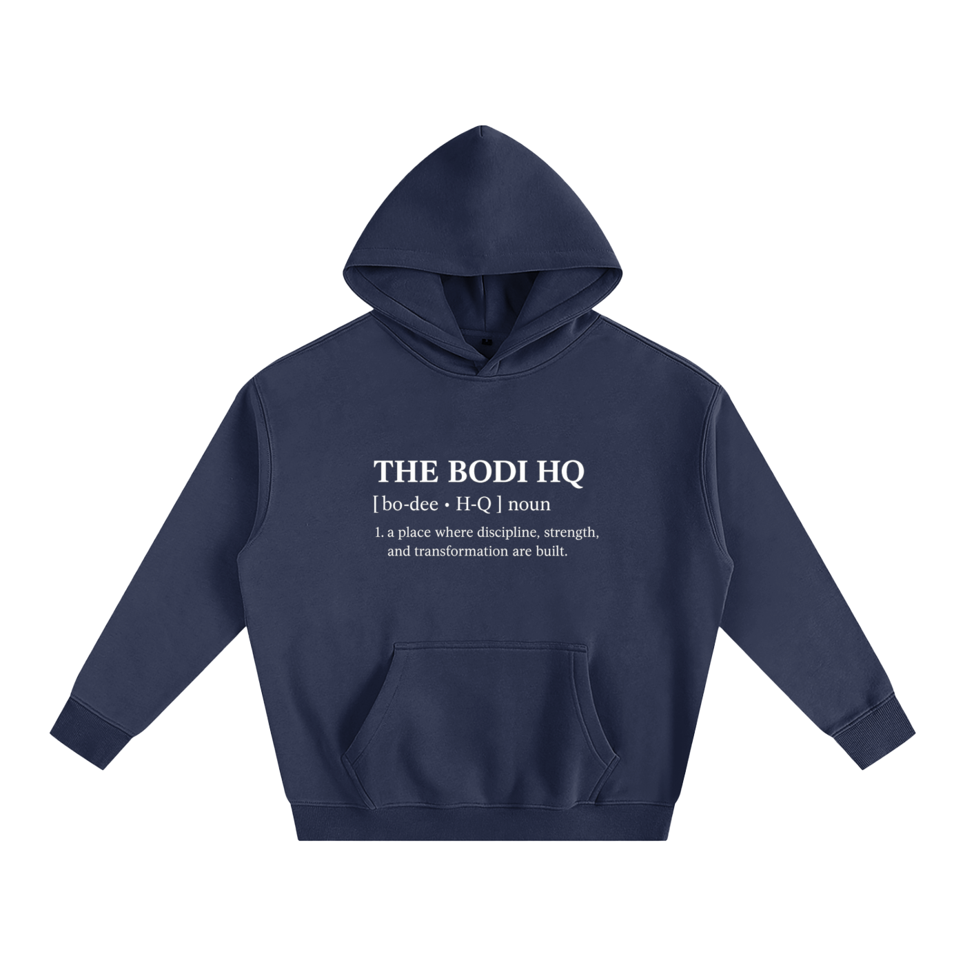 Bodi Noun Oversize Fleeced Hoodie