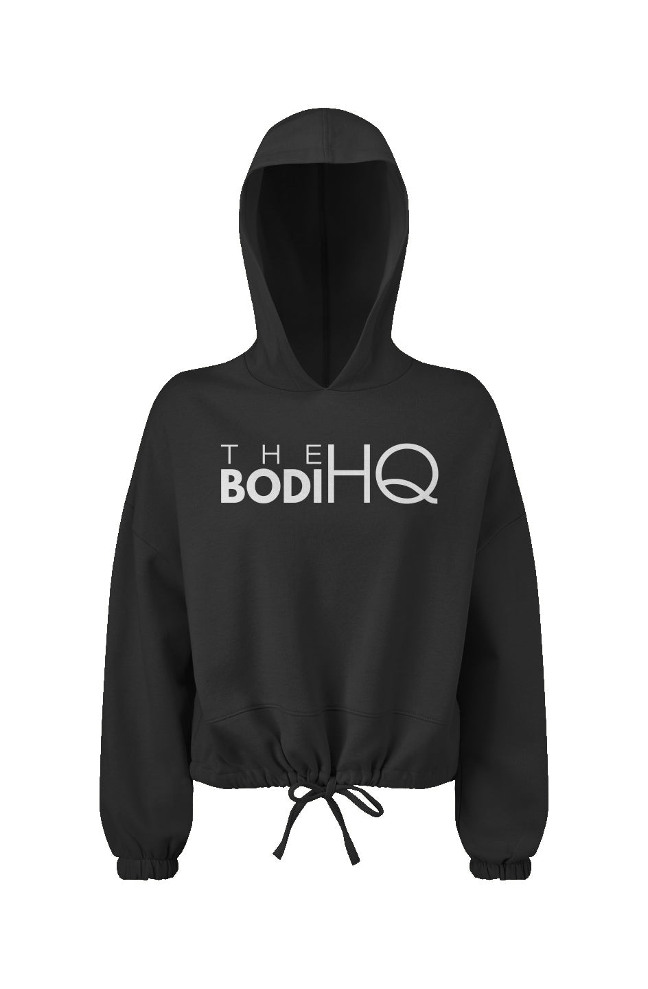 Bodi Beauties Cropped Oversize Hooded Sweatshirt