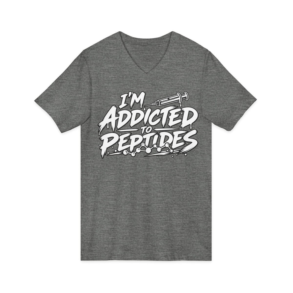 Unisex Jersey Short Sleeve V-Neck Tee