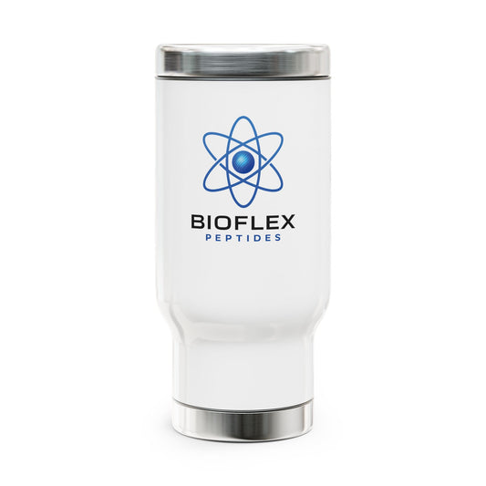 Stainless Steel Travel Mug with Handle, 14oz