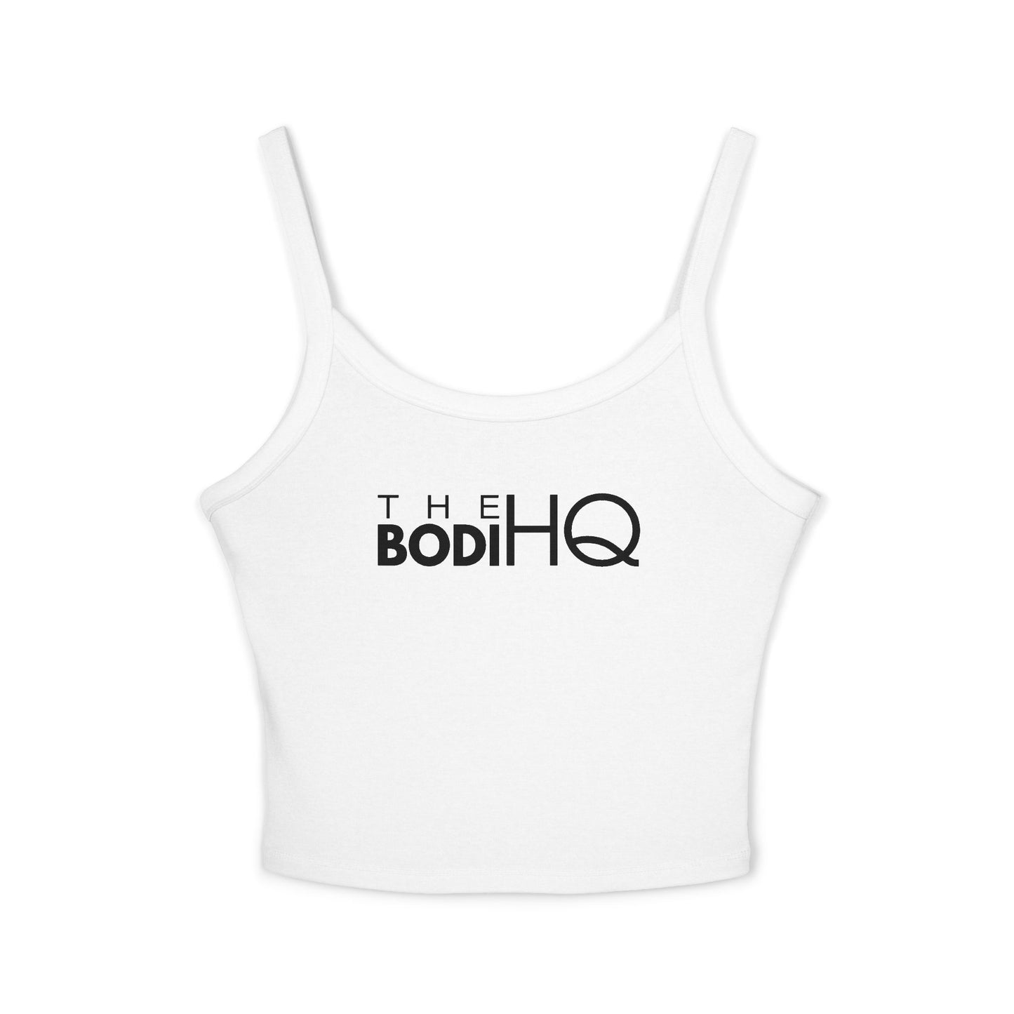 The BodiHQ Tank Top — Women's Fitness Crop Spaghetti Strap Tank