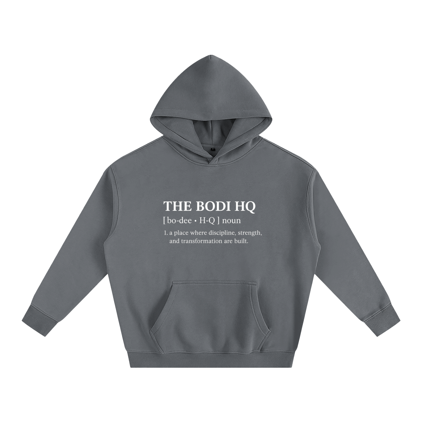 Bodi Noun Oversize Fleeced Hoodie